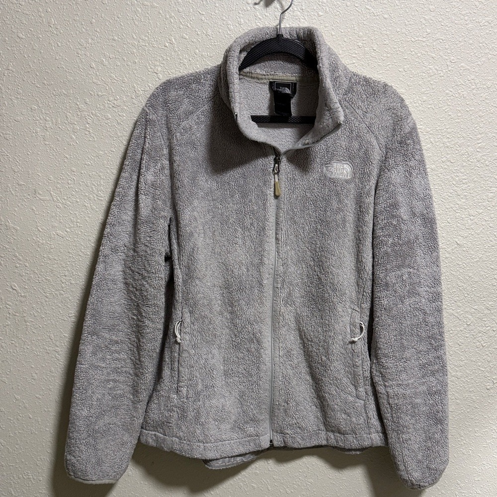 The North Face Women's Light Gray Fleece Jacket - Picture 5 of 12